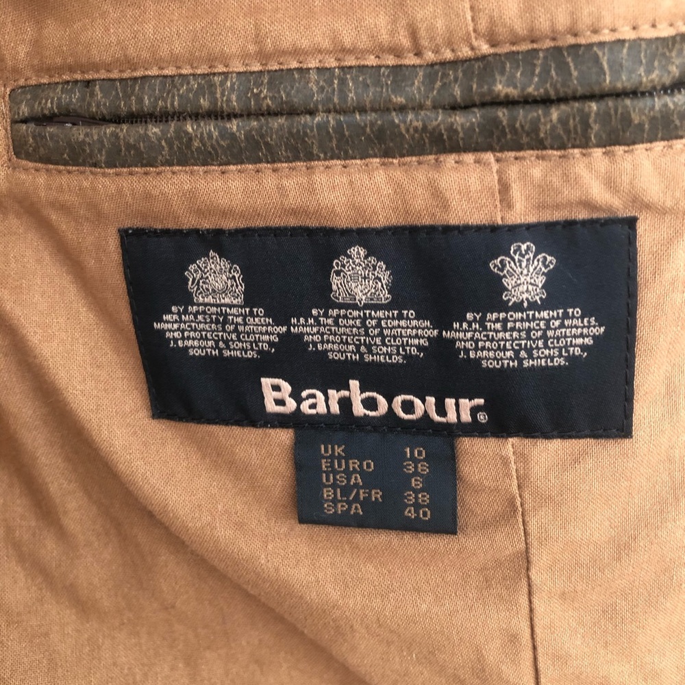 Women’s vintage Barbour